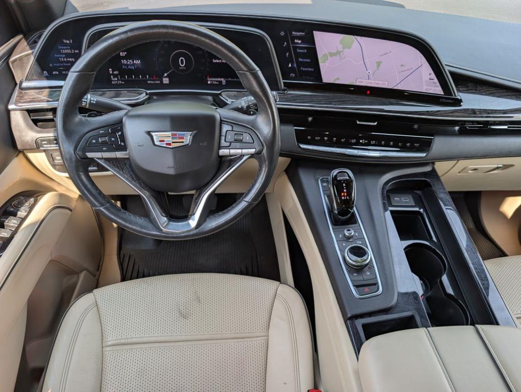 used 2021 Cadillac Escalade ESV car, priced at $55,000