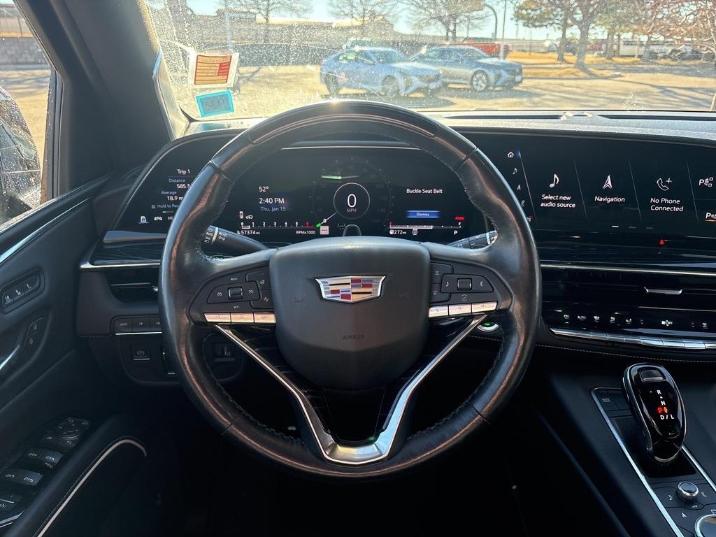 used 2021 Cadillac Escalade ESV car, priced at $63,500