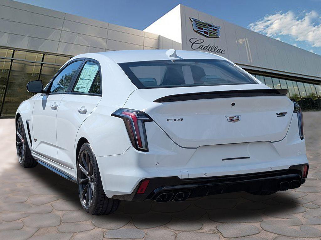 new 2026 Cadillac CT4-V car, priced at $76,334