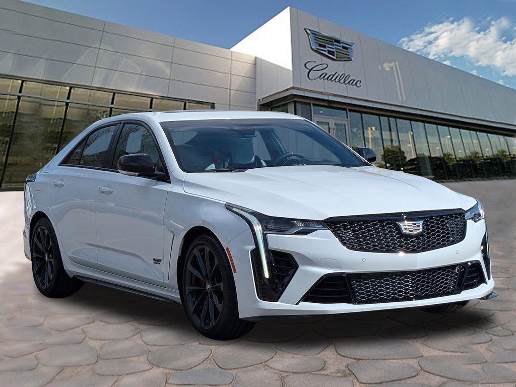 new 2026 Cadillac CT4-V car, priced at $76,334