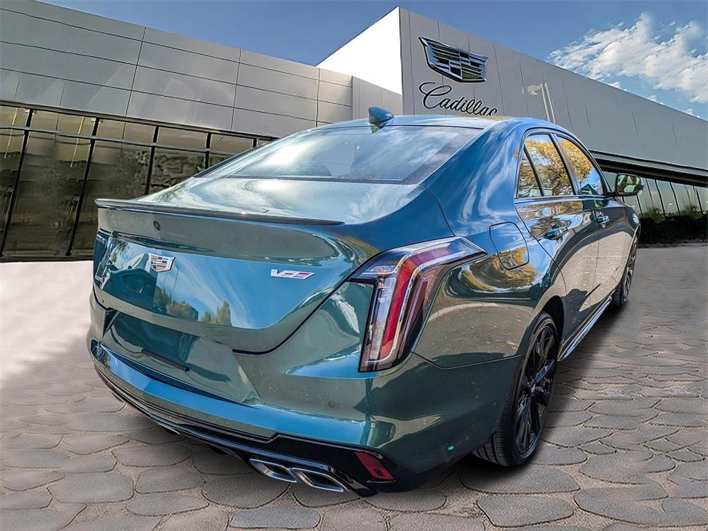 new 2026 Cadillac CT4-V car, priced at $55,364
