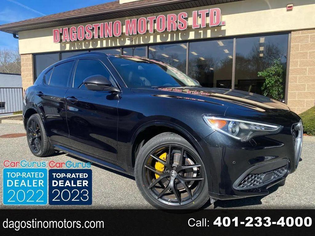 used 2021 Alfa Romeo Stelvio car, priced at $14,995