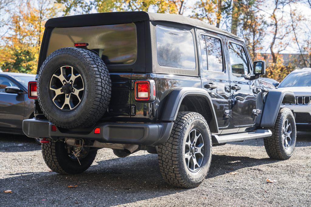 used 2020 Jeep Wrangler Unlimited car, priced at $27,500