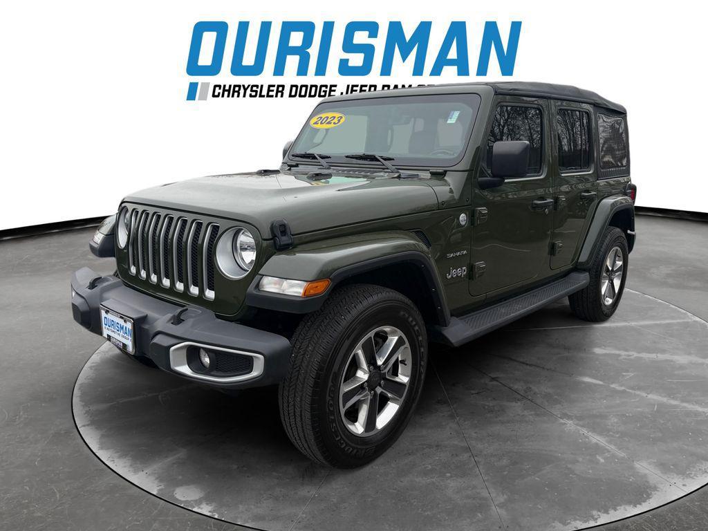 used 2023 Jeep Wrangler car, priced at $32,500