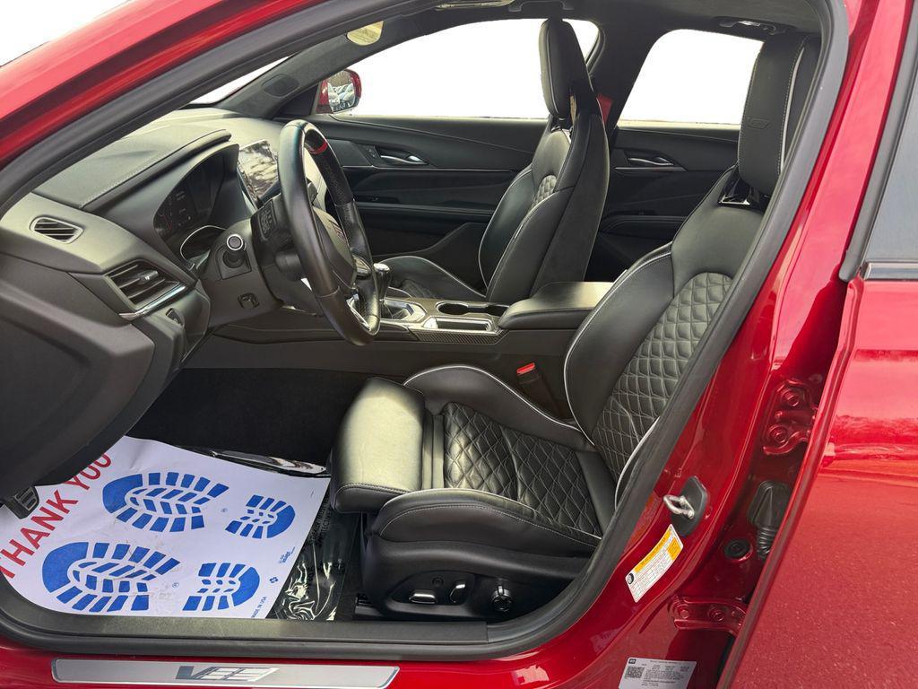 used 2022 Cadillac CT4-V car, priced at $53,000