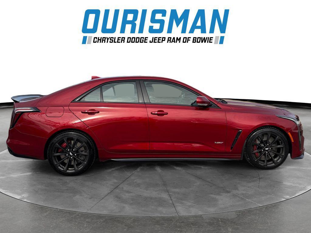 used 2022 Cadillac CT4-V car, priced at $53,000