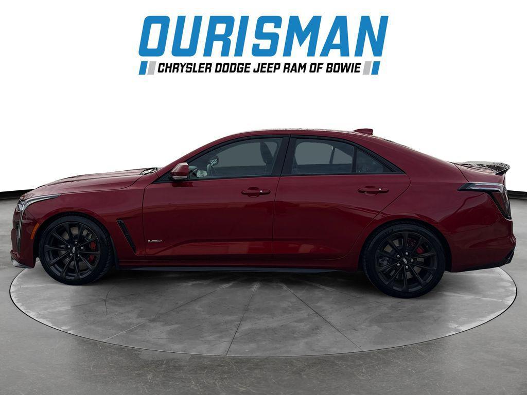 used 2022 Cadillac CT4-V car, priced at $53,000