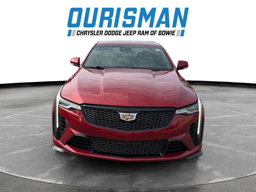 used 2022 Cadillac CT4-V car, priced at $53,000