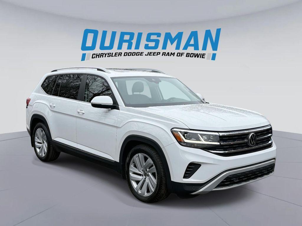 used 2021 Volkswagen Atlas car, priced at $22,000