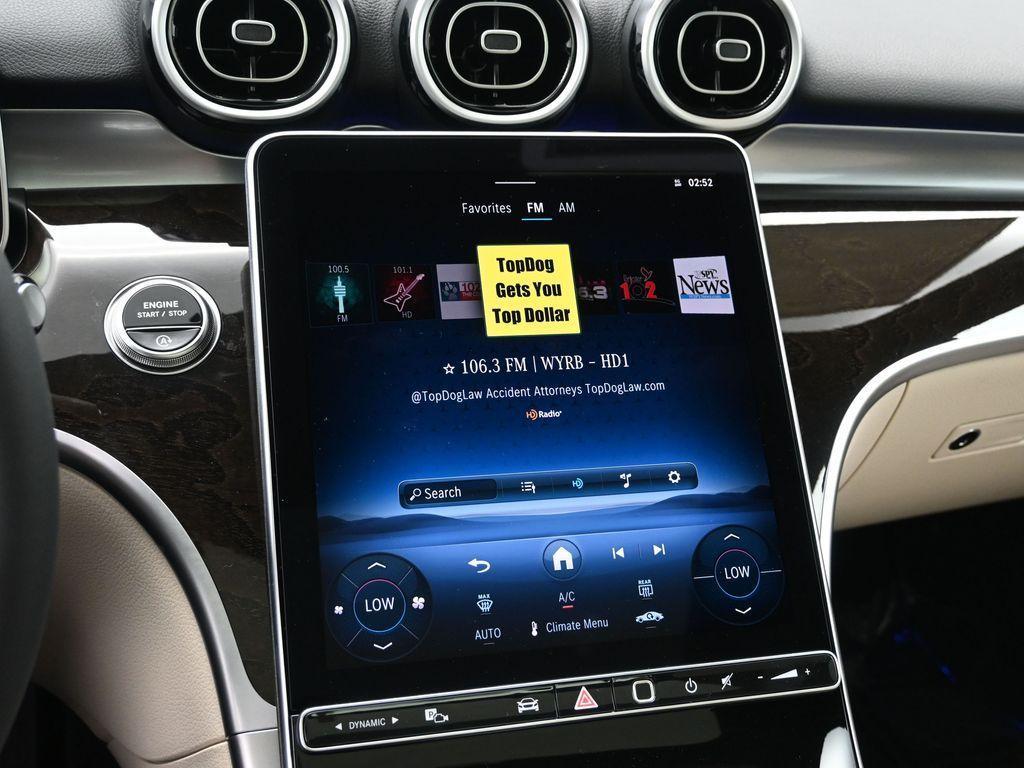 new 2025 Mercedes-Benz C-Class car, priced at $49,676