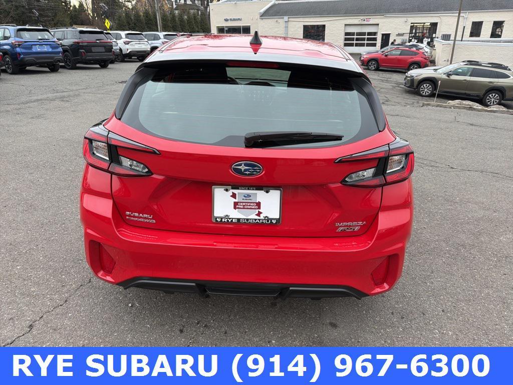 used 2025 Subaru Impreza car, priced at $26,995