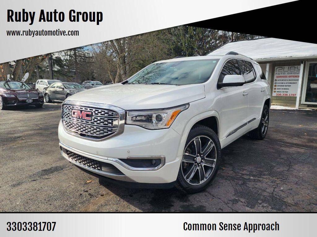used 2017 GMC Acadia car, priced at $18,895