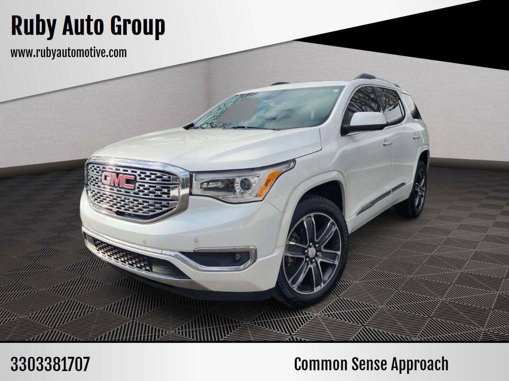 used 2017 GMC Acadia car, priced at $18,895