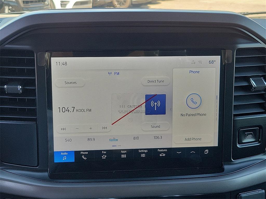 new 2025 Ford F-150 car, priced at $46,087