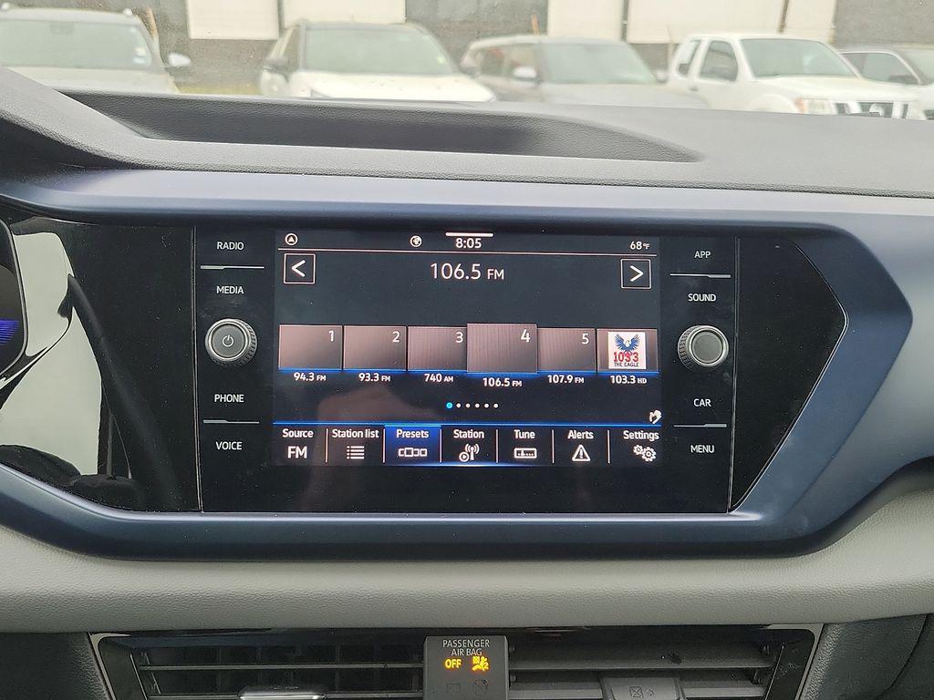 used 2023 Volkswagen Taos car, priced at $19,474