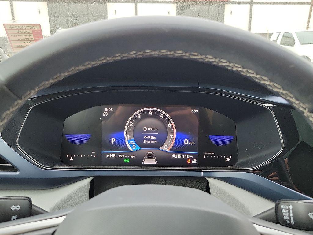 used 2023 Volkswagen Taos car, priced at $19,474