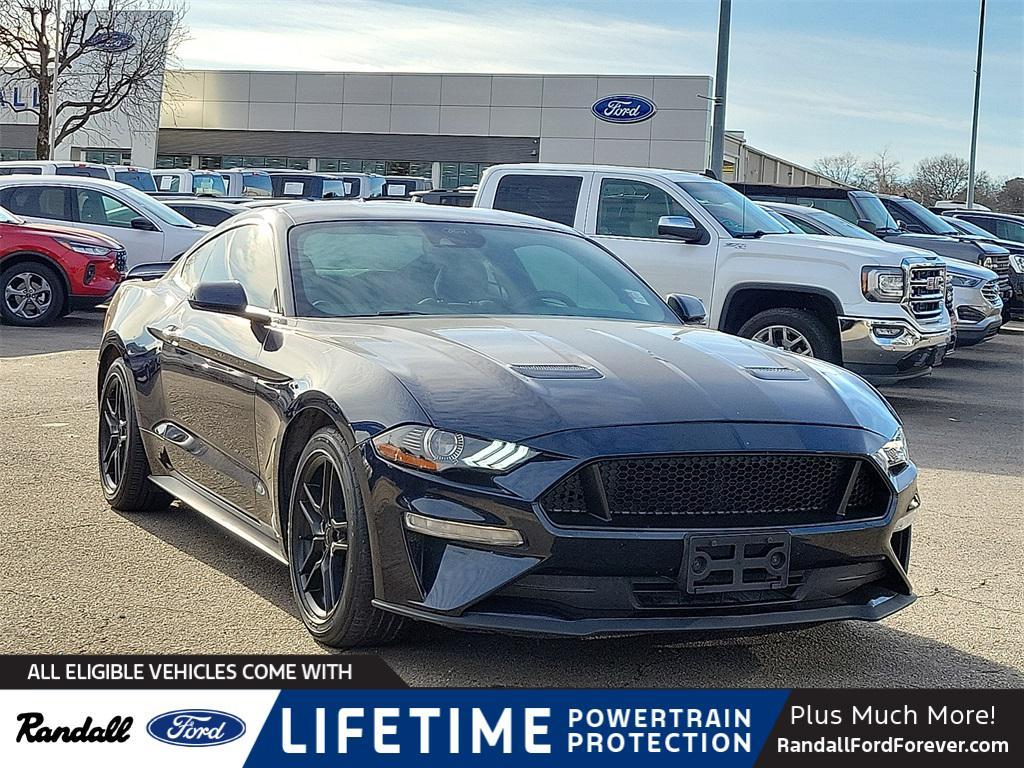 used 2021 Ford Mustang car, priced at $21,878