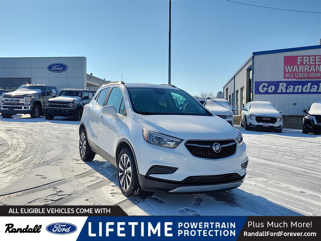 used 2021 Buick Encore car, priced at $18,287