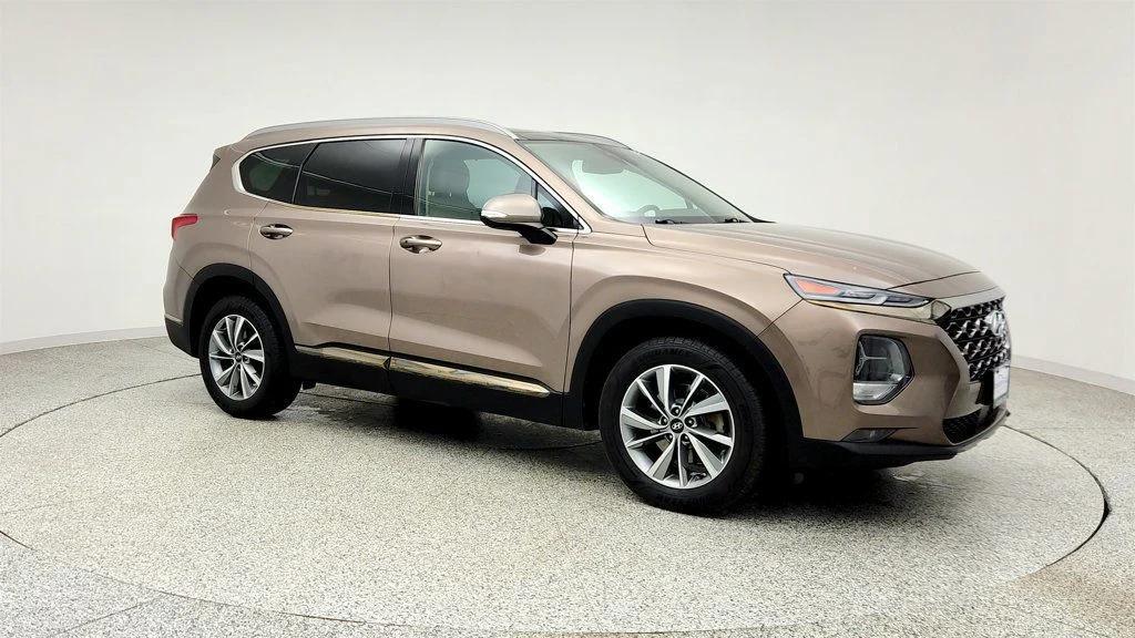 used 2020 Hyundai Santa Fe car, priced at $18,495