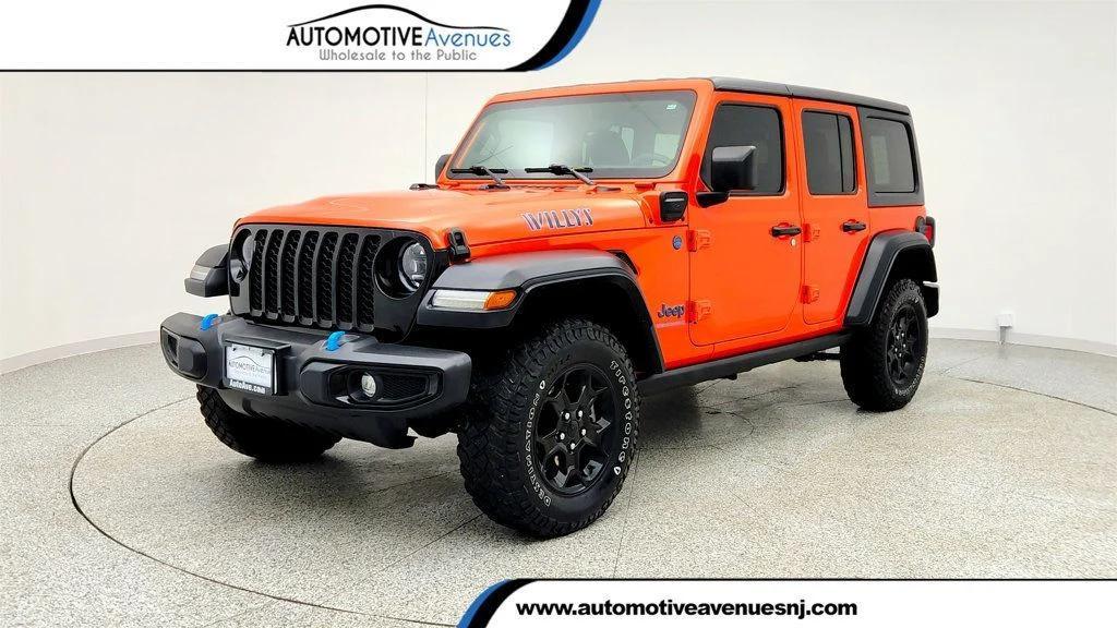 used 2023 Jeep Wrangler 4xe car, priced at $26,495