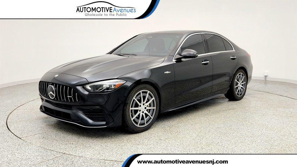 used 2024 Mercedes-Benz AMG C 43 car, priced at $41,995