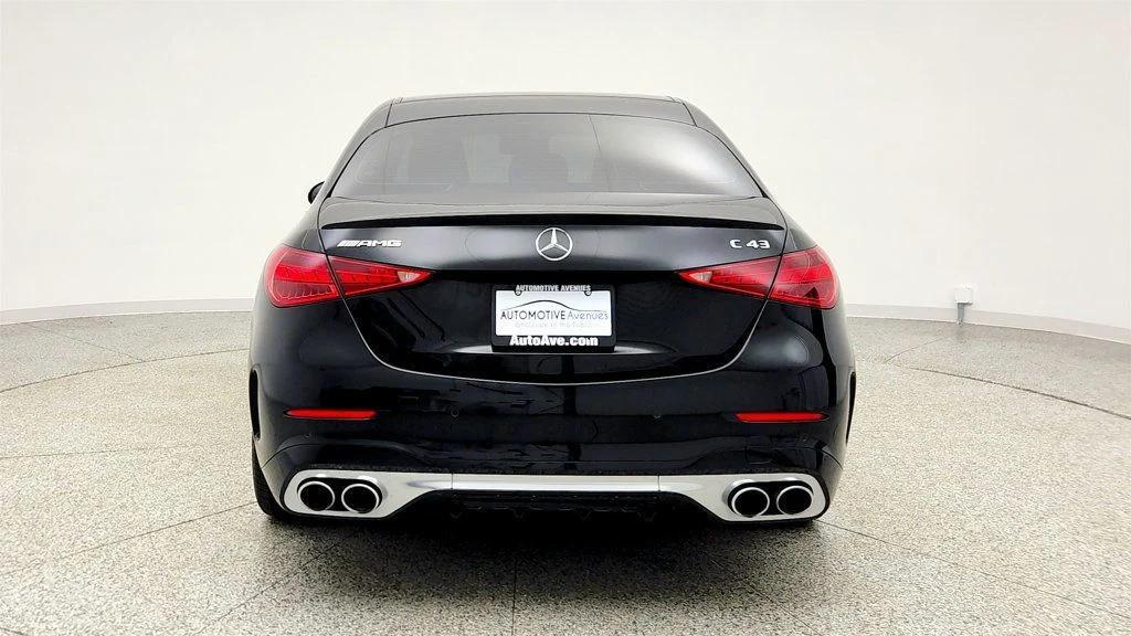 used 2024 Mercedes-Benz AMG C 43 car, priced at $41,995