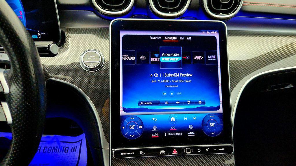 used 2024 Mercedes-Benz AMG C 43 car, priced at $41,995