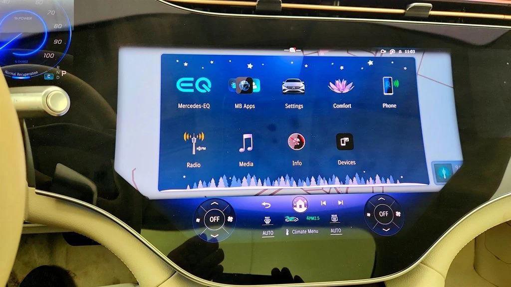 used 2023 Mercedes-Benz EQS 580 car, priced at $50,995