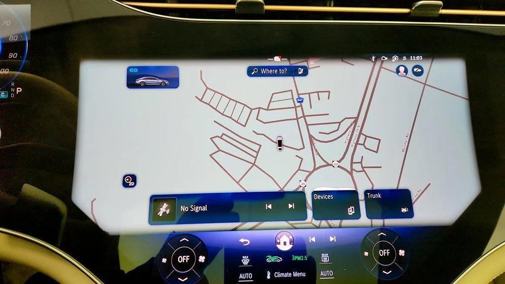 used 2023 Mercedes-Benz EQS 580 car, priced at $50,995