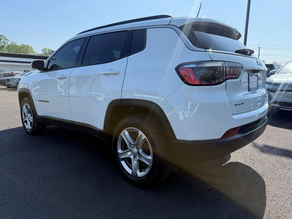 used 2023 Jeep Compass car, priced at $18,695