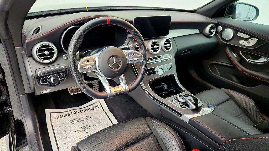 used 2023 Mercedes-Benz AMG C 43 car, priced at $53,495