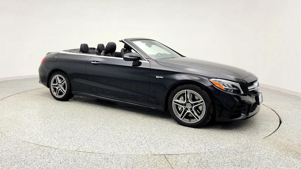 used 2023 Mercedes-Benz AMG C 43 car, priced at $53,495
