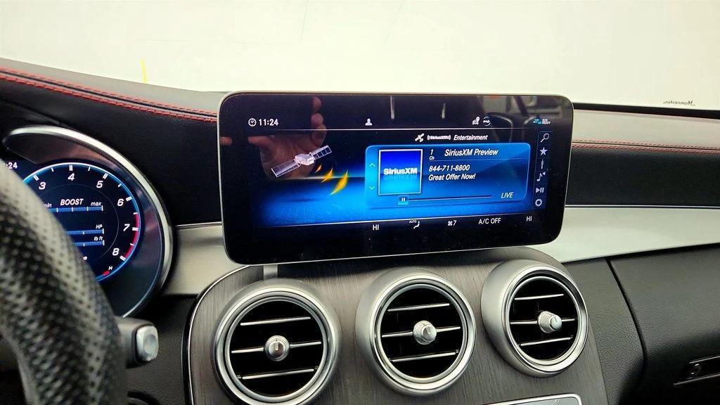 used 2023 Mercedes-Benz AMG C 43 car, priced at $53,495