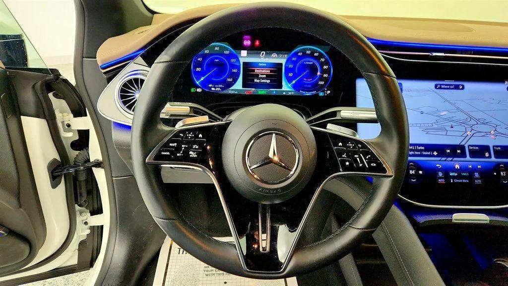 used 2023 Mercedes-Benz EQS 580 car, priced at $56,995