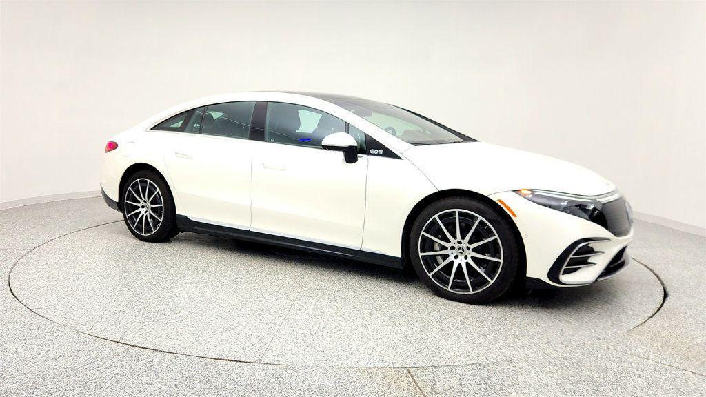 used 2023 Mercedes-Benz EQS 580 car, priced at $55,995