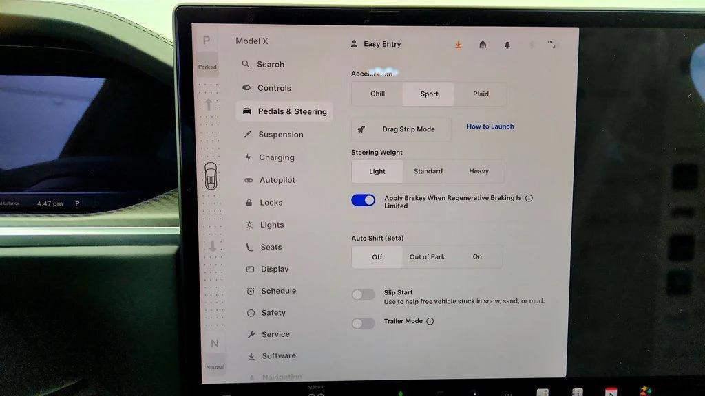 used 2023 Tesla Model X car, priced at $66,995