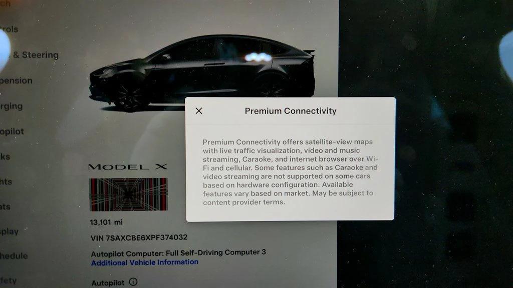 used 2023 Tesla Model X car, priced at $66,995