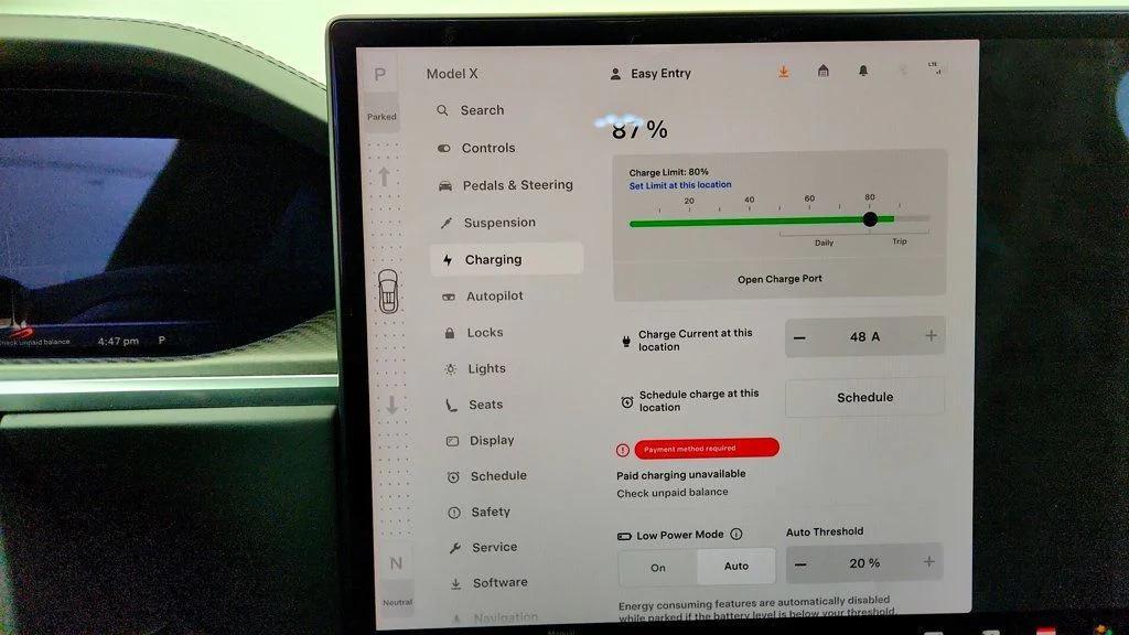 used 2023 Tesla Model X car, priced at $66,995