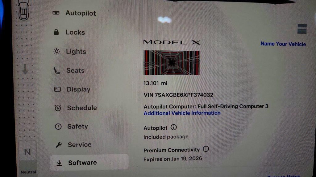 used 2023 Tesla Model X car, priced at $66,595