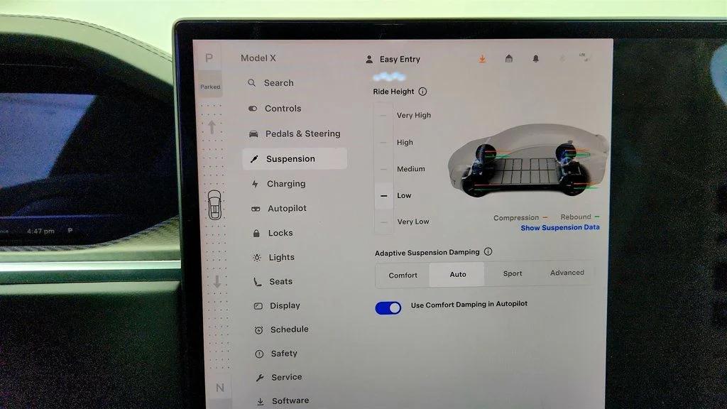 used 2023 Tesla Model X car, priced at $66,995