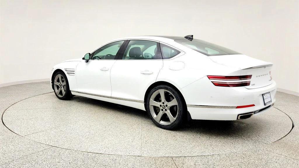 used 2021 Genesis G80 car, priced at $39,495