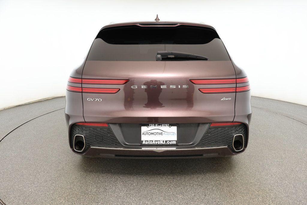 used 2022 Genesis GV70 car, priced at $26,995