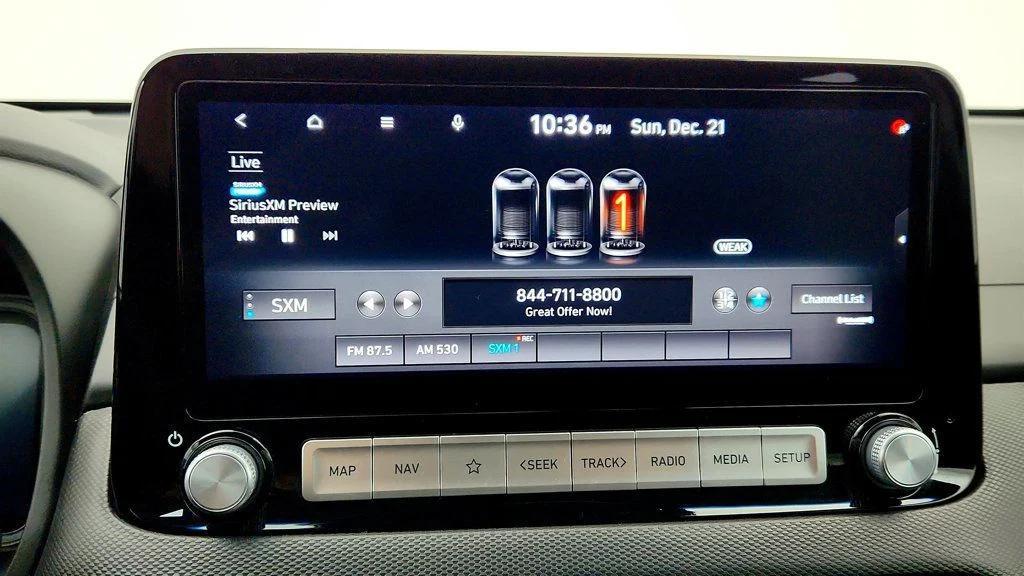 used 2022 Hyundai Kona EV car, priced at $14,995