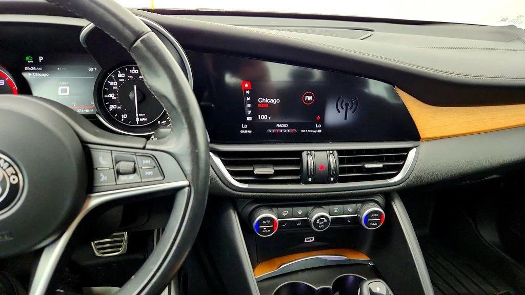 used 2018 Alfa Romeo Giulia car, priced at $17,794