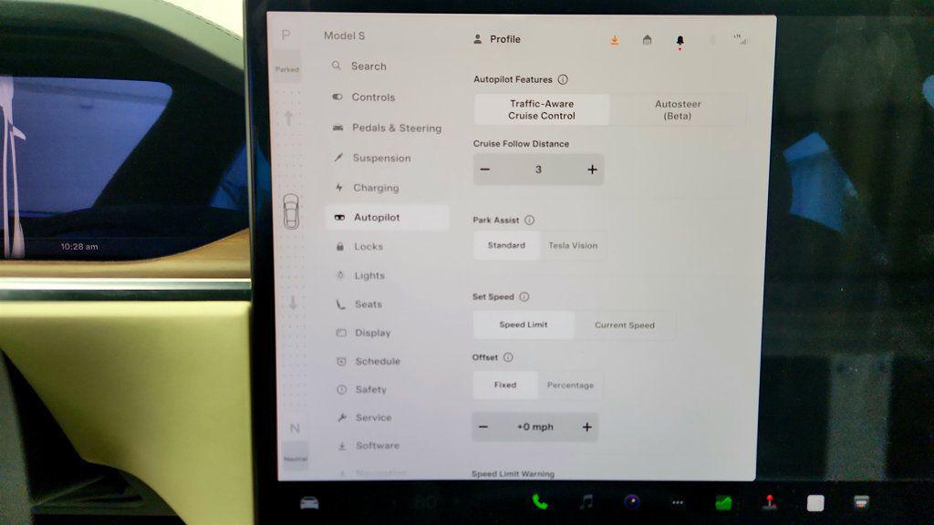 used 2021 Tesla Model S car, priced at $49,195