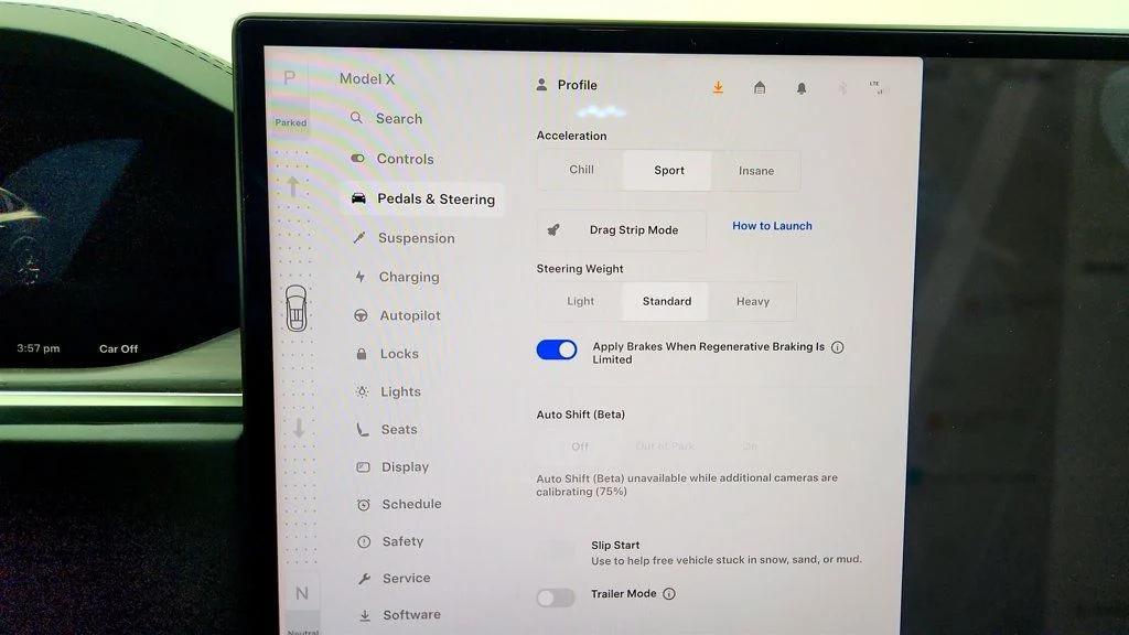 used 2023 Tesla Model X car, priced at $52,995
