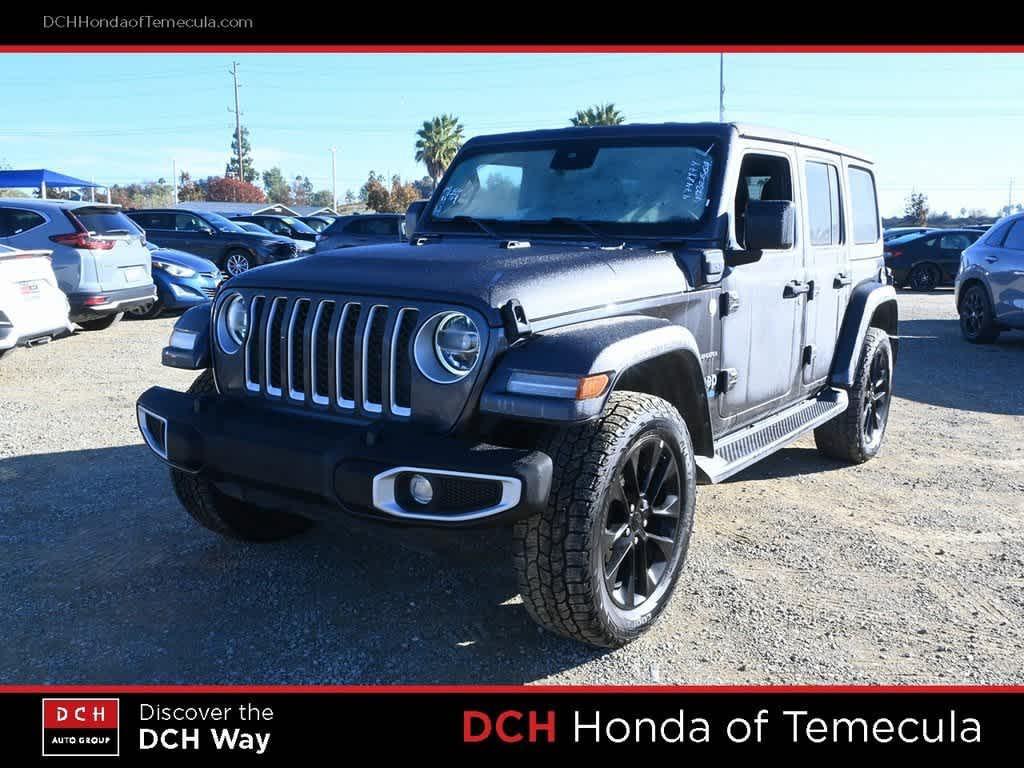 used 2021 Jeep Wrangler Unlimited 4xe car, priced at $27,999