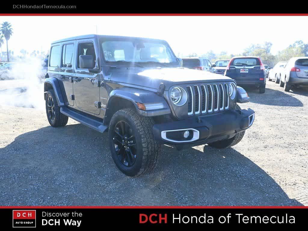 used 2021 Jeep Wrangler Unlimited 4xe car, priced at $27,999