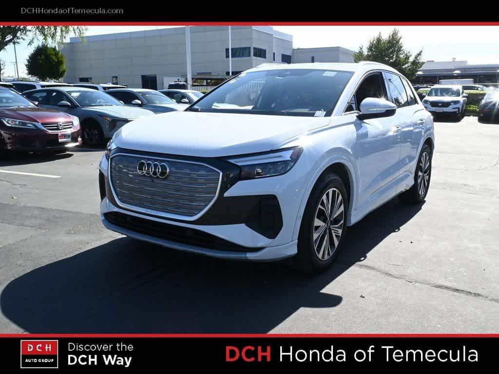 used 2023 Audi Q4 e-tron car, priced at $23,406