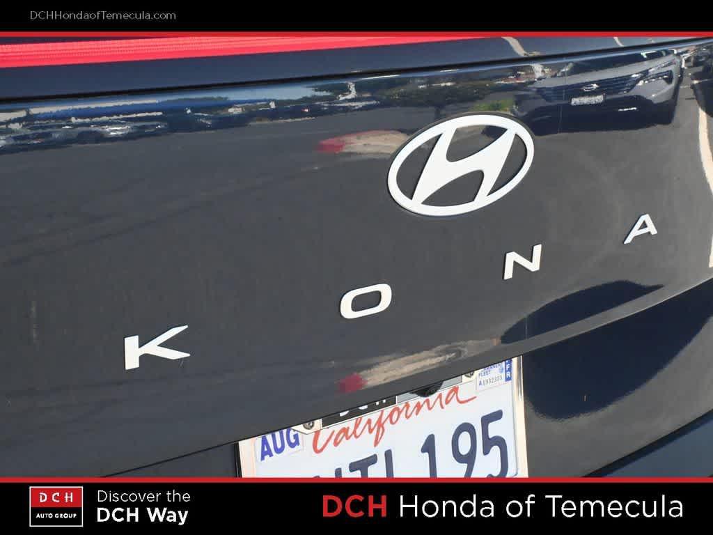 used 2024 Hyundai Kona car, priced at $20,680